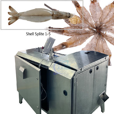 SUS316 Shrimp Peeling Machine AC 220V Multipurpose PLC Control