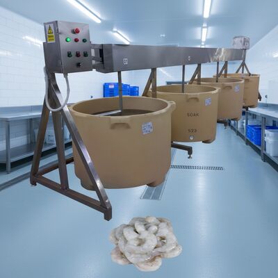 Хорошая цена Машина для впитывания морепродуктов Zolim 1,1 кВт Промышленный смеситель Стабильный нержавеющий сталь Автоматический блендер Смеситель морепродуктов Машина для морепродуктов онлайн