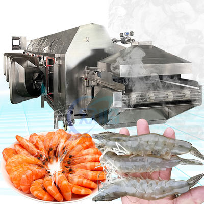 Хорошая цена 380В 50Гц Морепродукты Креветки Кулинарная машина Многофункциональная 1000КГ онлайн