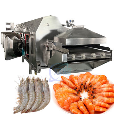 Хорошая цена Паровое отопление креветок Кулинарная машина Энергосберегающий конвейерный ремень для отопления Суши креветок онлайн