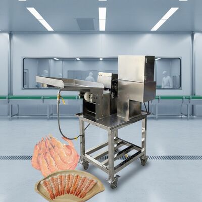 Хорошая цена Прочный креветочный режущий аппарат Противокоррозионное оборудование для обработки креветок Лучшие креветочные машины Горячие суши креветочные резаки онлайн