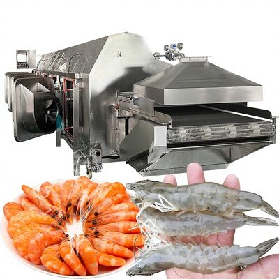 Хорошая цена Машины для переработки креветок из морских продуктов с конвейерным ленточным конвейером онлайн
