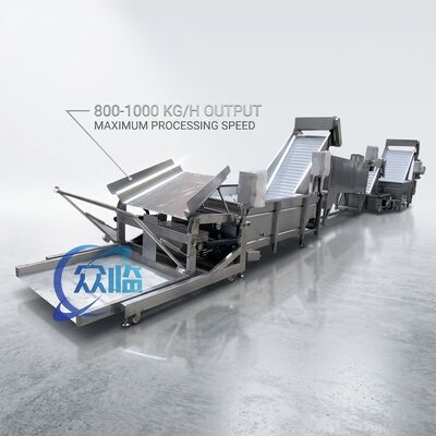 Хорошая цена Автоматическая система обезглавливания креветок SUS316L 1500-2000 кг 2,2 кВт 415 В для линии переработки креветок онлайн