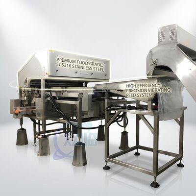 Хорошая цена Stainless Steel Shrimp Head Removal Machine SUS316L 500-800KG 5.5KW 60Hz For Shrimp Processing Plant онлайн