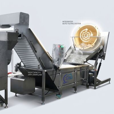Хорошая цена Новый дизайн оборудования для переработки морепродуктов пищевого качества SUS304 1500-2000 кг 9,0 кВт 60 Гц онлайн