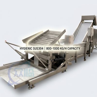 Хорошая цена Variable Speed Shrimp Deheading System Food Grade SUS304 500-800KG 11.7KW 415V For Prawn Processing Line онлайн