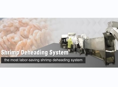 Промышленная машина для обезглавливания креветок SUS316